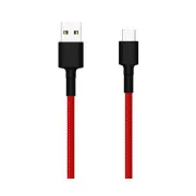 Дата кабель USB 2.0 AM to USB-C 1.0m Braide red Xiaomi (435419) (UA)