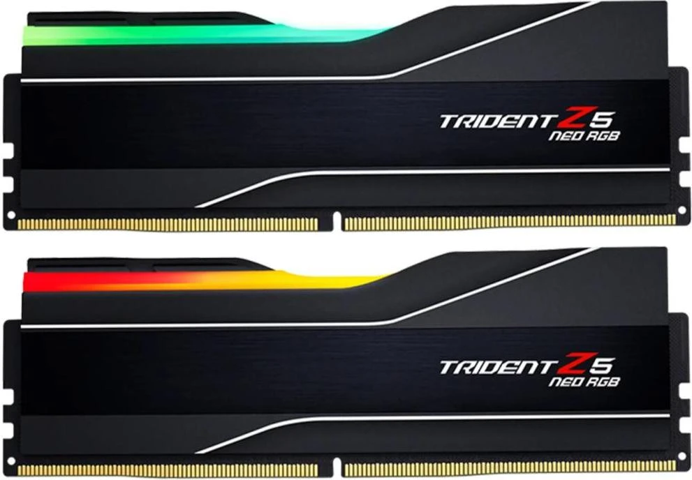 Оперативна пам'ять G.Skill 32 GB (2x16GB) DDR5 6400 MHz Trident Z5 Neo RGB Black (F5-6400J3239G16GX2-TZ5NR) (UA)