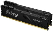 Kingston FURY 16 GB (2x8GB) DDR4 3200 MHz Beast Black (KF432C16BBK2/16WP) (UA)