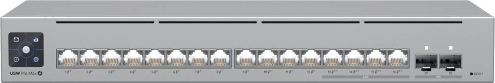 Ubiquiti UniFi Switch Pro Max 16 PoE (USW-PRO-MAX-16-POE) (UA)