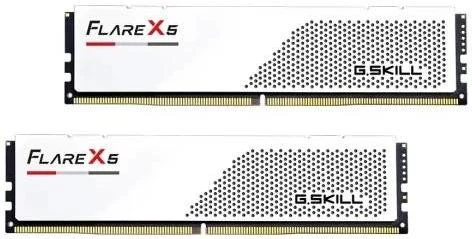 Оперативная память G.Skill 64 GB (2x32GB) DDR5 6000 MHz Flare X5 Matte White (F5-6000J2836G32GX2-FX5W) (UA)