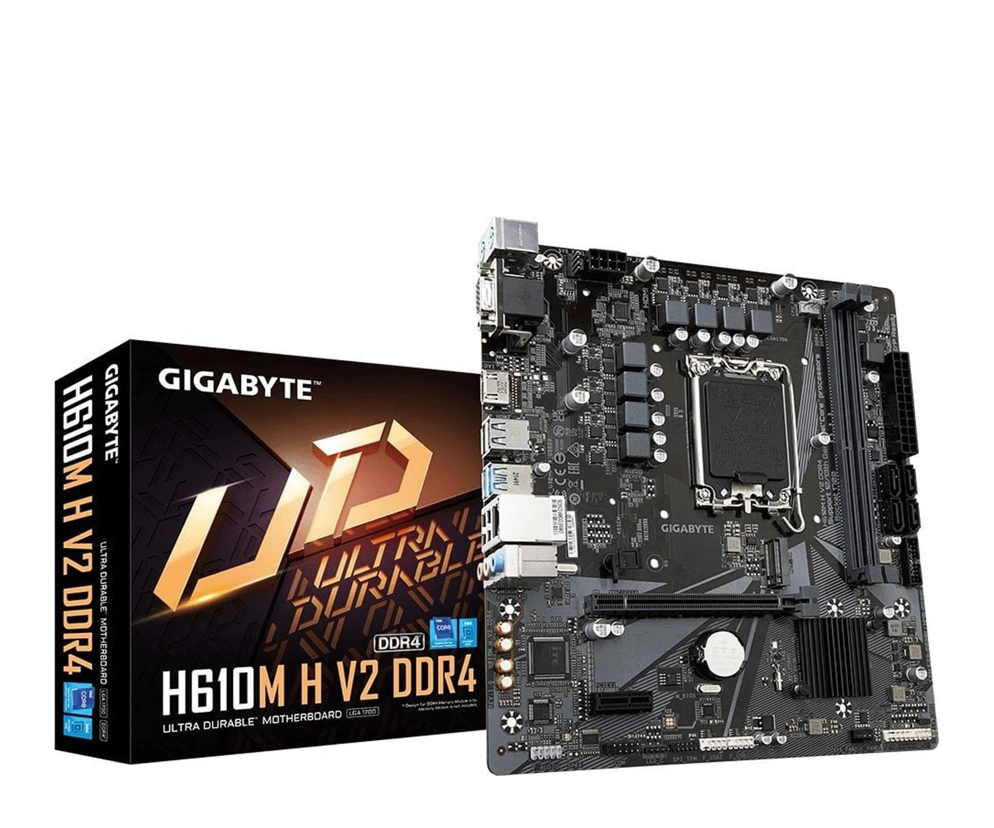 Материнська плата Gigabyte H610M H V2 EU