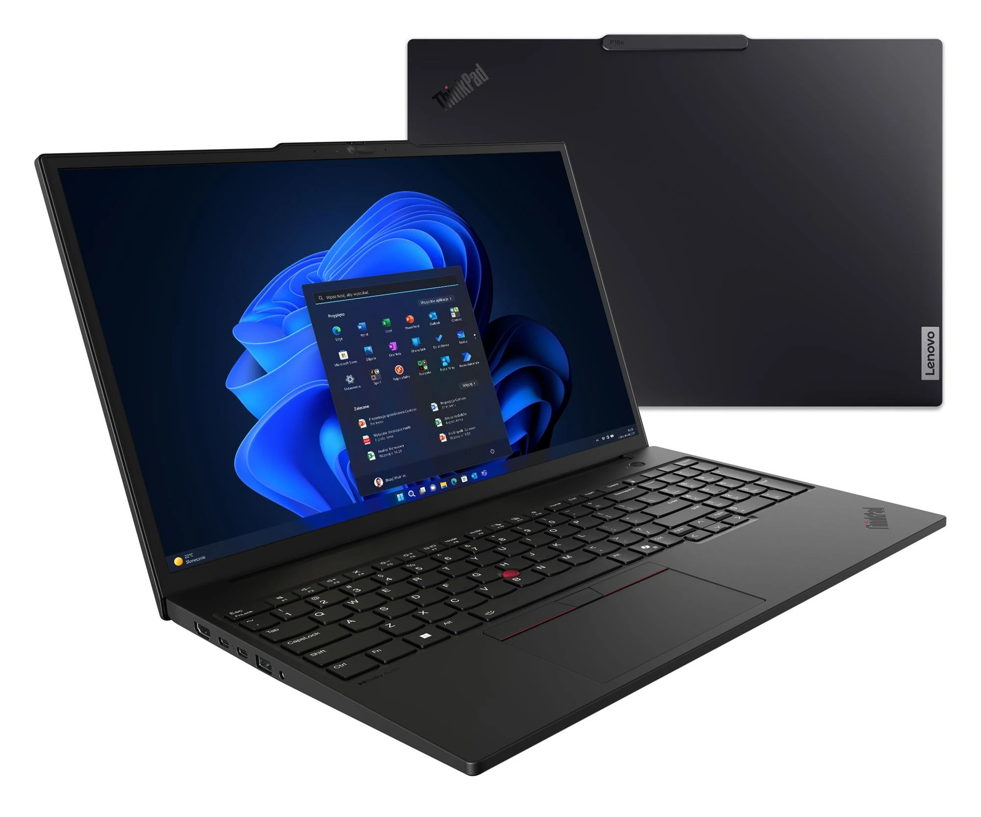 Ноутбук Lenovo ThinkPad P16s Ultra 7-165H/32GB/1TB/Win11P RTX500 OLED (21KS000KPB)