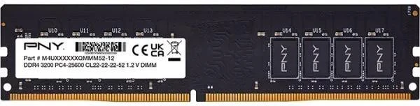 Оперативна пам'ять PNY 8 GB DDR4 3200 MHz (MD8GSD43200-SI) (UA)