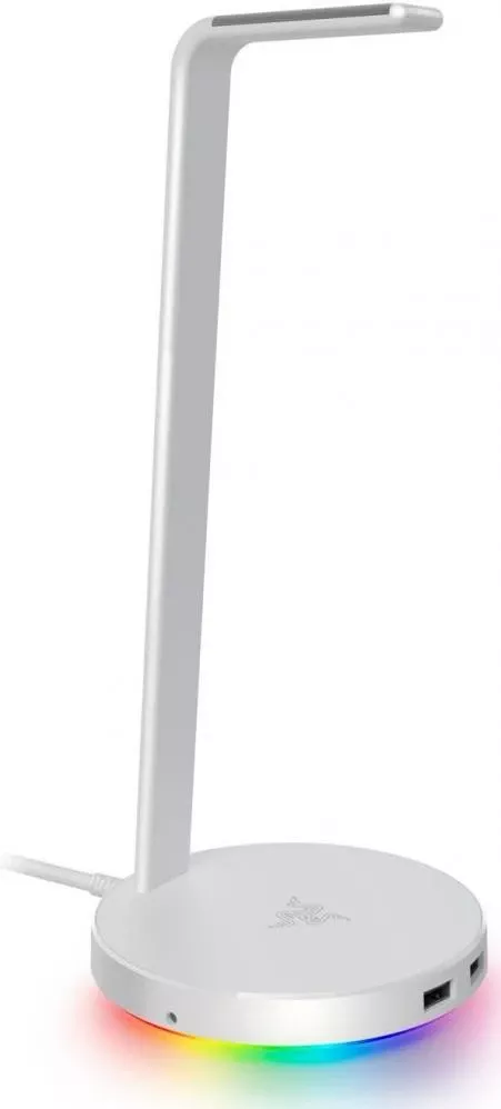 Подставка для наушников Razer Base Station V2 Chroma Mercury (RC21-01510300-R3M1) (UA)