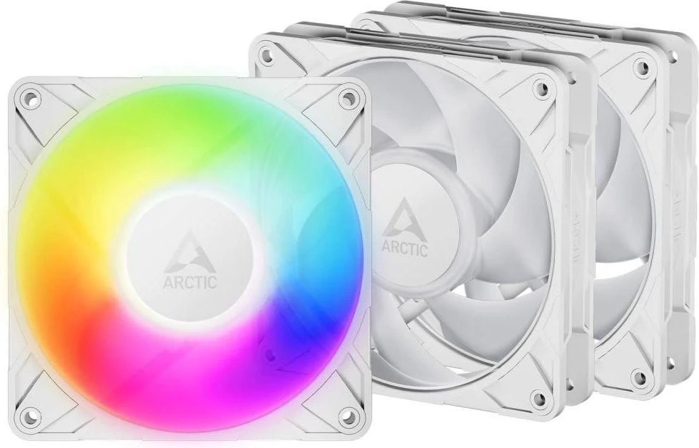 Вентилятор Arctic P12 Pro A-RGB White 3-Pack (ACFAN00326A) (UA)