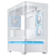 Asus Prime AP202 ARGB Загартоване Скло Біле без БП (90DC00P3-B19000) (UA)