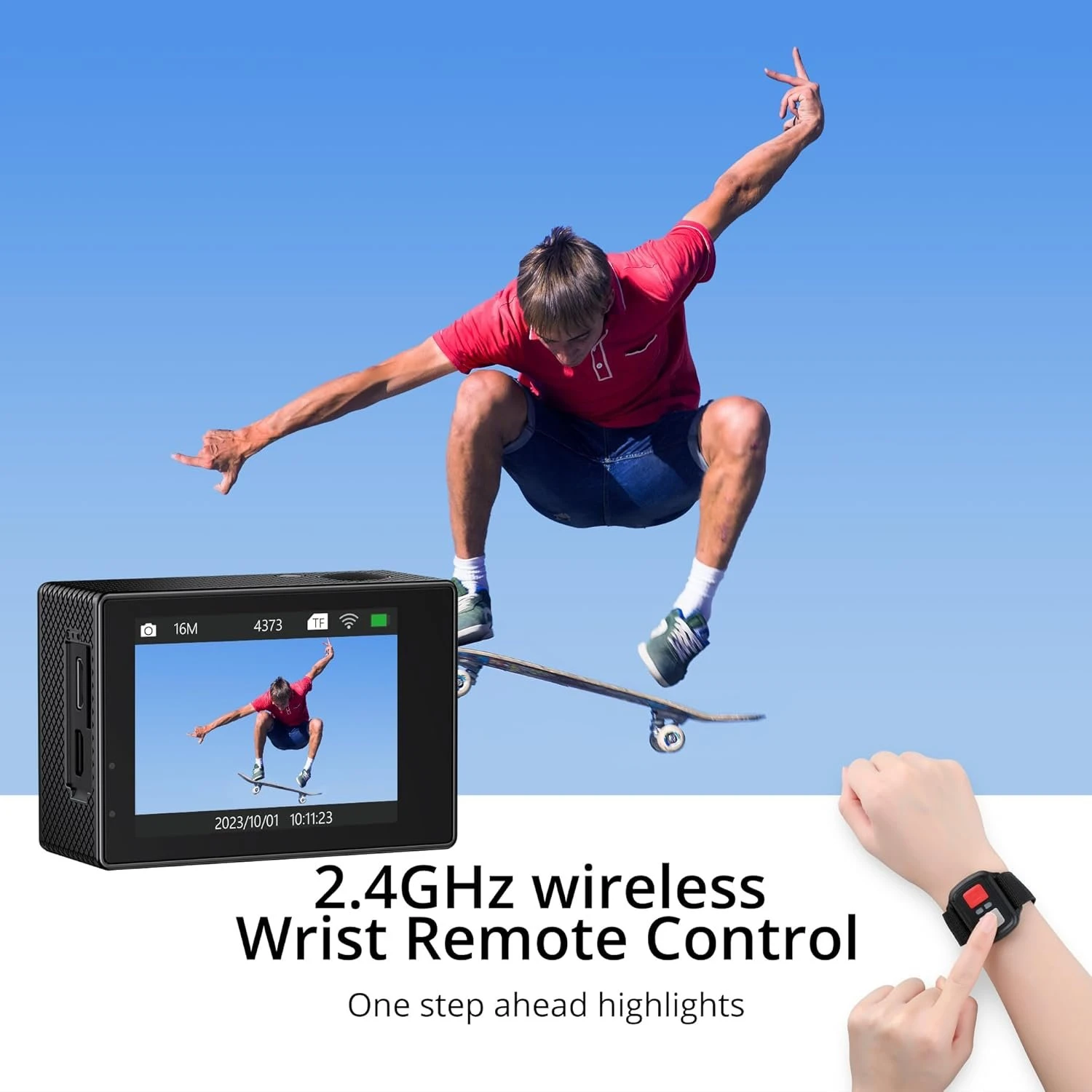 Екшн камера Dragon Touch Vision (850045550509) (UA)