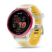 Garmin Forerunner 570 42mm Raspberry with Mango/Translucent Bone with Silver Buckle (010-02970-42) (UA)