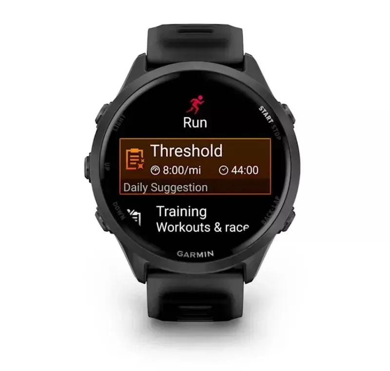 Garmin Forerunner 570 47mm Slate Gray with Black/Translucent Black Silicone with Slate Buckle (010-02971-40) (UA)