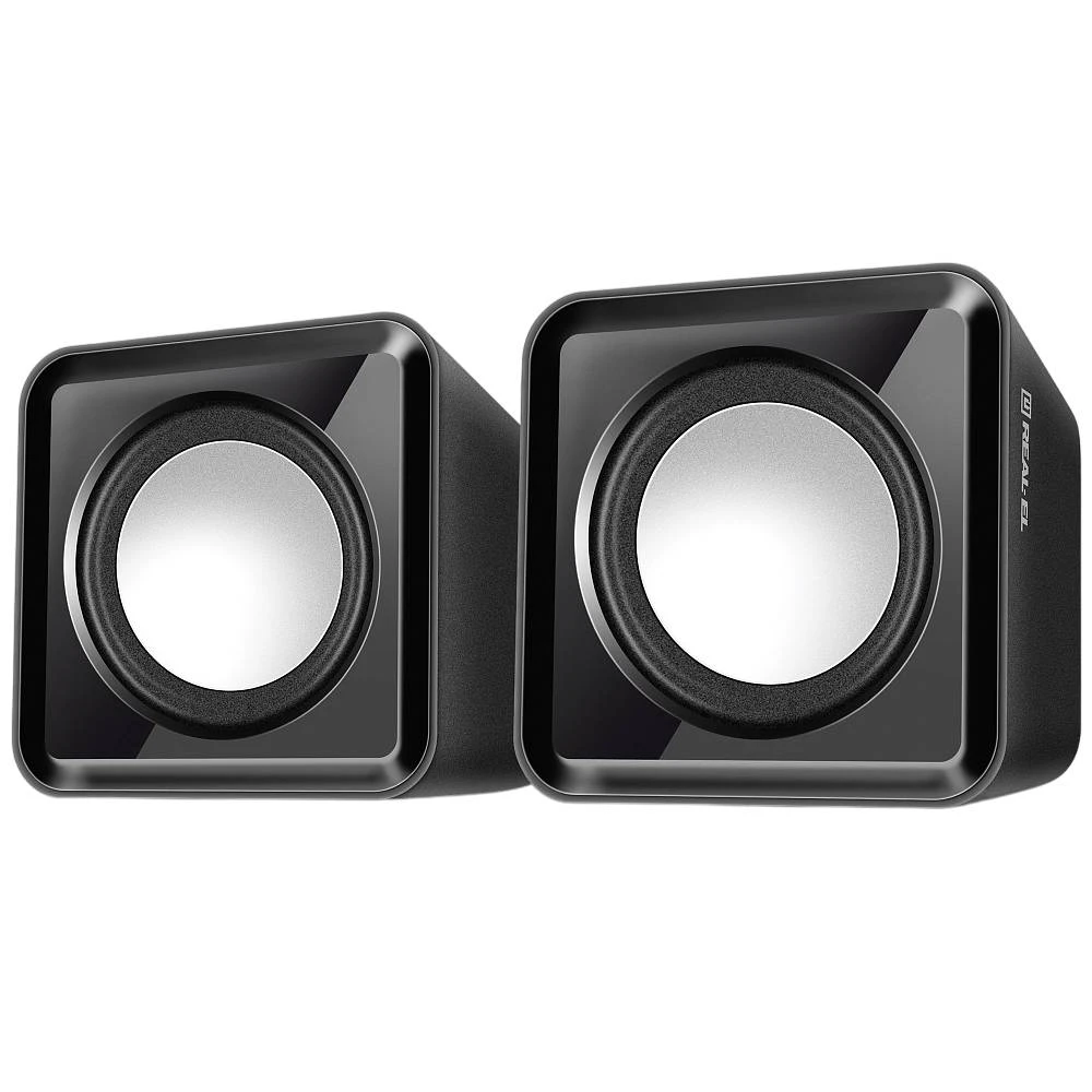 Акустична система REAL-EL S-10 Black (EL121100020) (UA)