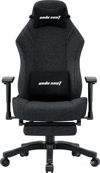 Ігрове крісло Anda Seat Luna Pro L Dark Gray Fabric (AD18T-44-GB-F) (UA)