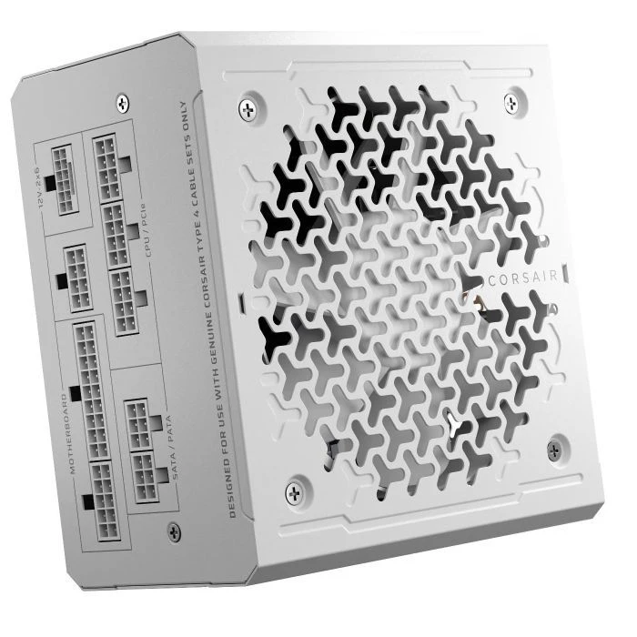 Блок живлення Corsair 1000W RM1000e ATX 3.1 White (CP-9020294-EU) (UA)