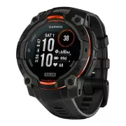 Garmin Instinct 3, 45mm, Solar, Чорний безель з чорним ремінцем, GPS смарт-годинник (010-02934-00) (UA)