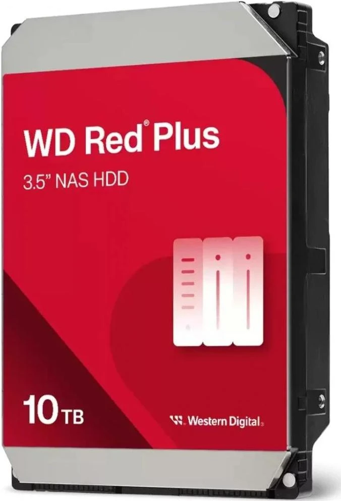 Жесткий диск Жесткий диск WD Red Plus 10 TB (WD100EFGX) (UA)