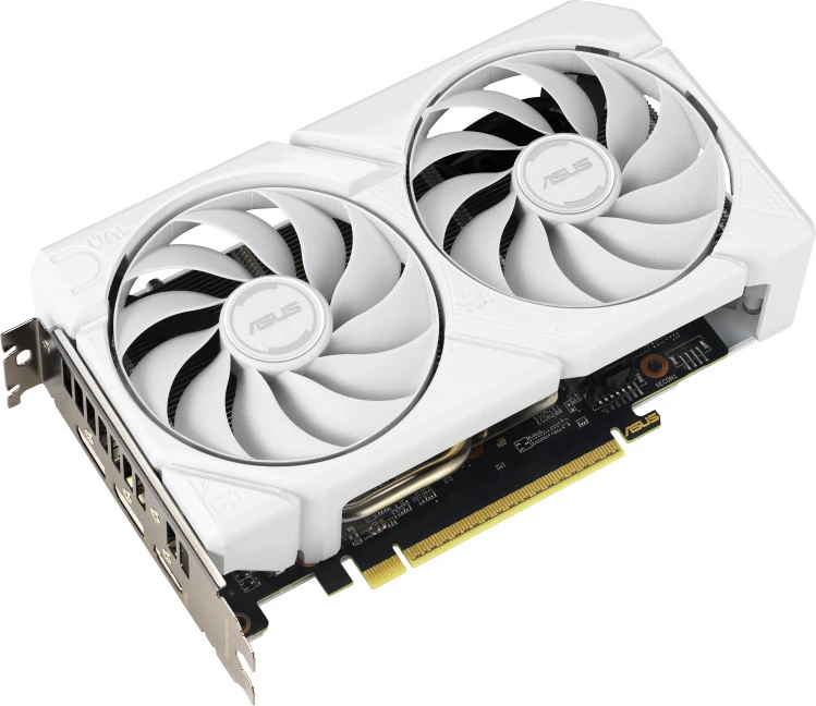 Видеокарта ASUS DUAL-RX9060XT-16G-WHITE (90YV0LG3-M0NA00) (UA)