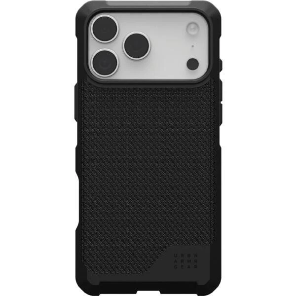 Чохол для смартфона URBAN ARMOR GEAR iPhone 17 Pro Max, Metropolis LT MagSafe, Kevlar Black (114518113940) (UA)
