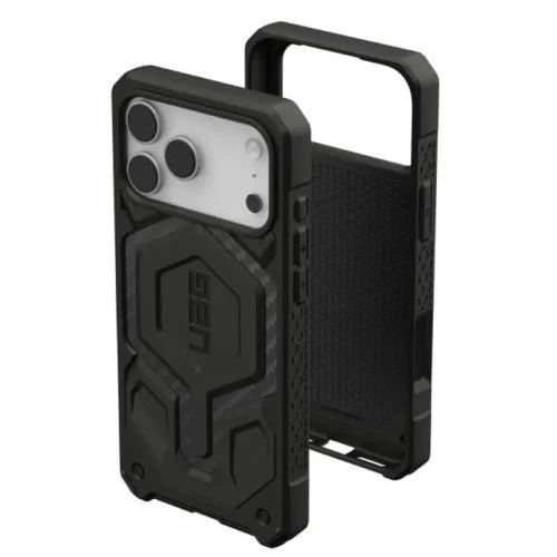 Чохол для смартфона URBAN ARMOR GEAR iPhone 17 Pro, Monarch Pro MagSafe, Carbon Fiber (114513114242) (UA)