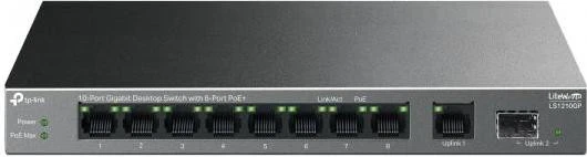 Комутатор Smart TP-Link LS1210GP (UA)