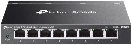 Коммутатор Smart TP-Link Omada ES208G (UA)