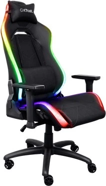 Игровое кресло Trust GXT 719 Ruya RGB Black (25185) (UA)