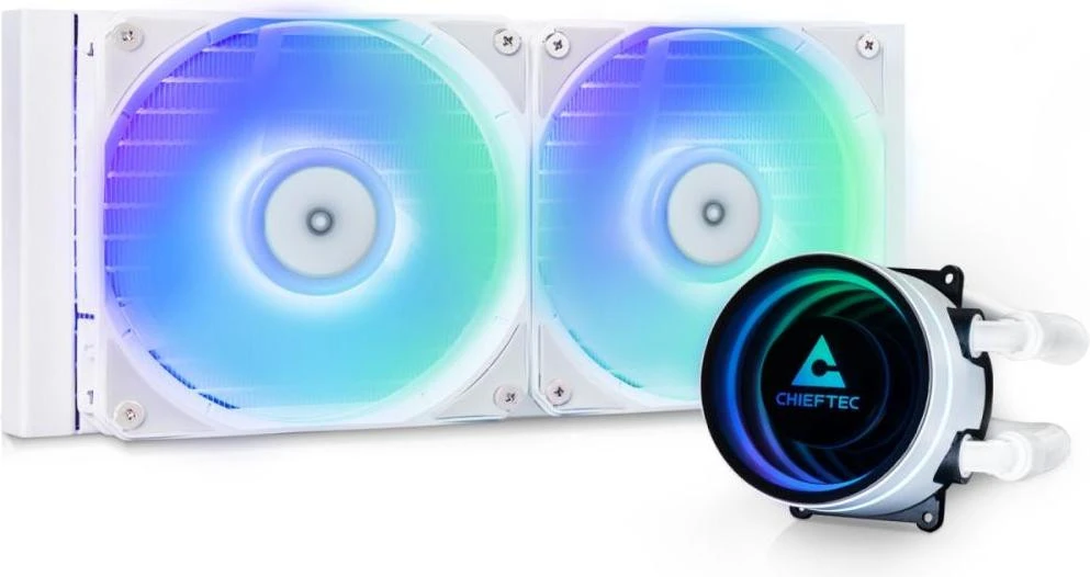 Водяне охолодження Chieftec Iceberg 240 ARGB White (CLC-240-RGB-W) (UA)