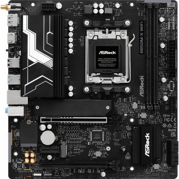 Материнська плата ASRock B850M-X WiFi R2.0 (UA)