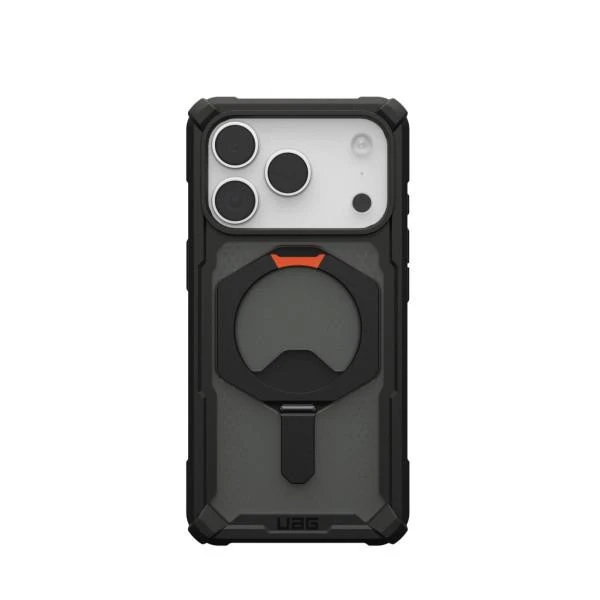 Чохол для смартфона URBAN ARMOR GEAR iPhone 17 Pro, Plasma XTE MagSafe, Black/Pop Orange (114527114097) (UA)