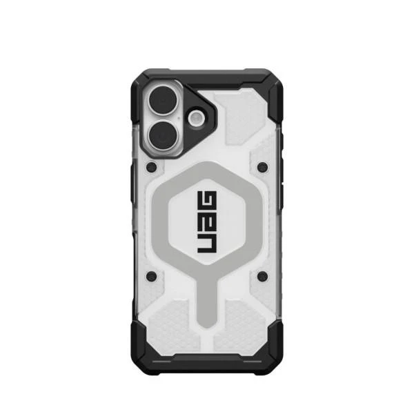 Чохол для смартфона URBAN ARMOR GEAR iPhone 17, Pathfinder Clear MagSafe, Ice/Silver (114553114333) (UA)