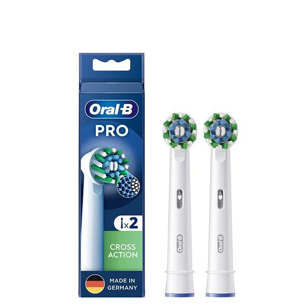 Насадка для электрической зубной щетки Oral-B EB50RX Pro Cross Action White 2 шт.