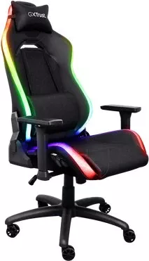 Игровое кресло Trust GXT 719 Ruya RGB Black (25185) (UA)
