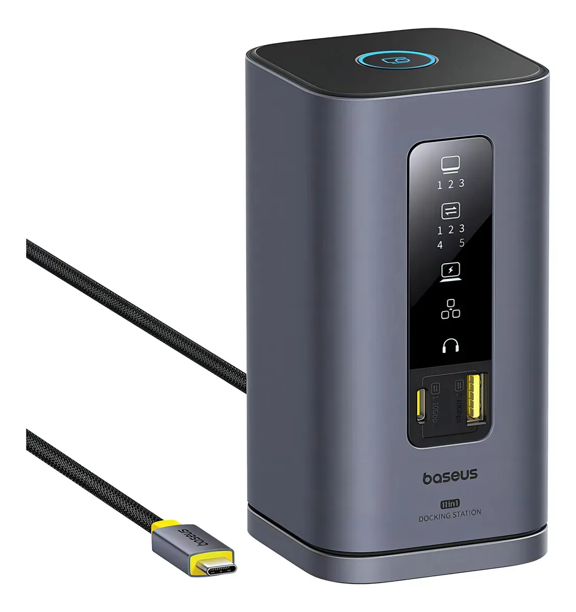 Baseus Spacemate Series 11-in-1 MAC Docking Station Grau (B00568101813-01)