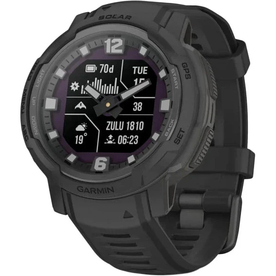 Garmin Instinct Crossover Solar Tactical Edition Black (010-02730-10/00)