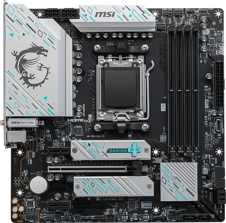Материнська плата MSI B650M GAMING PLUS WIFI (911-7E24-001)