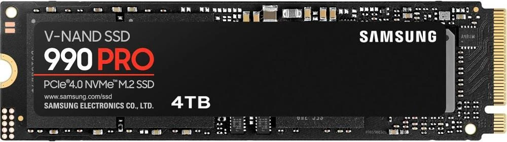 SSD диск Samsung 990 PRO 4 TB (MZ-V9P4T0BW)