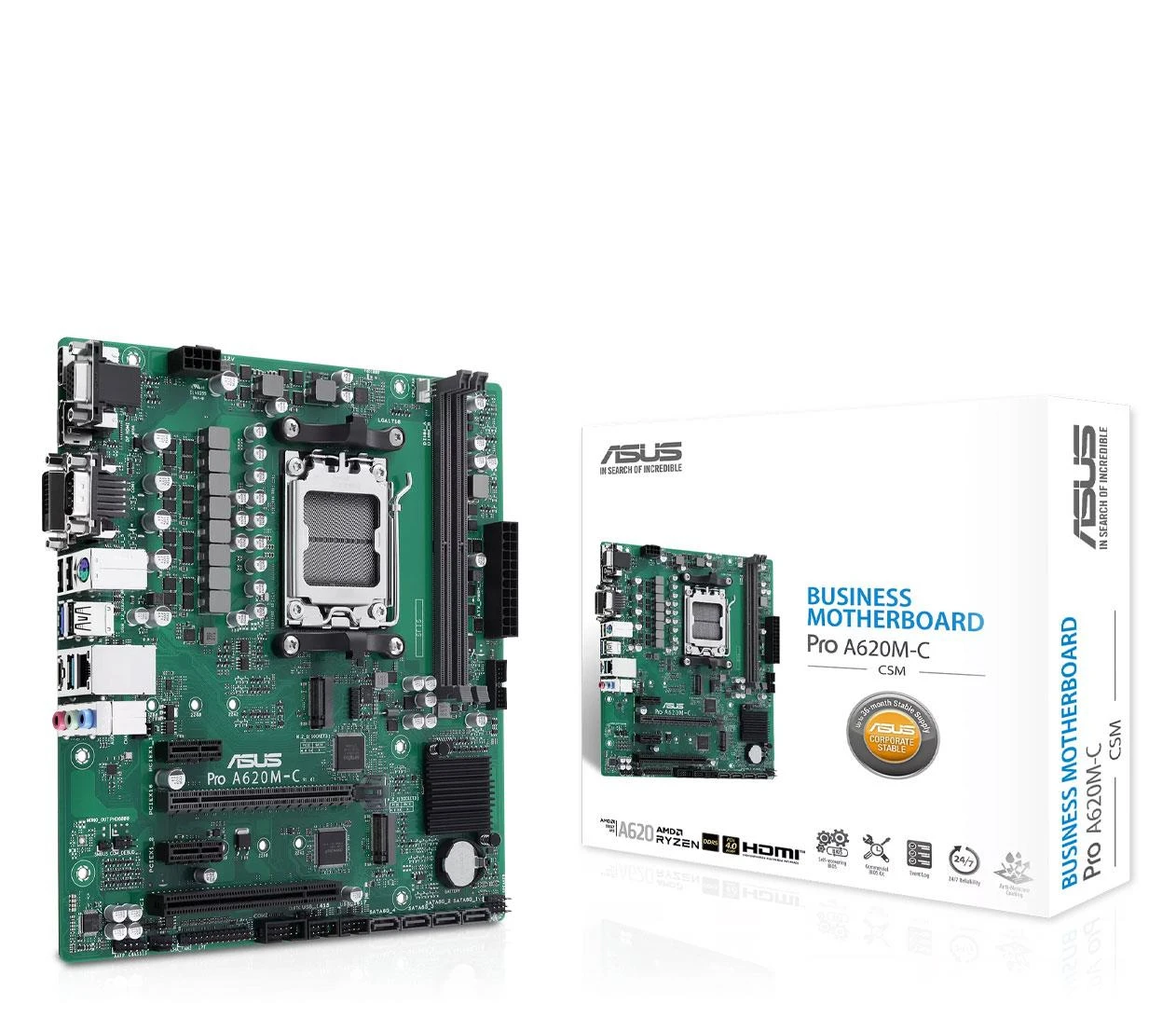 Материнская плата ASUS PRO A620M-C-CSM EU