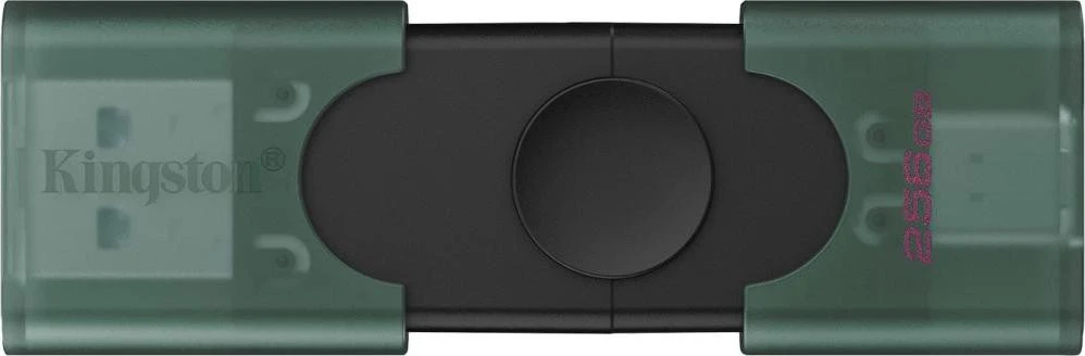 Флеш пам `ять Kingston 256 GB DataTraveler Duo Green (DTDEG2/256GB) (UA)