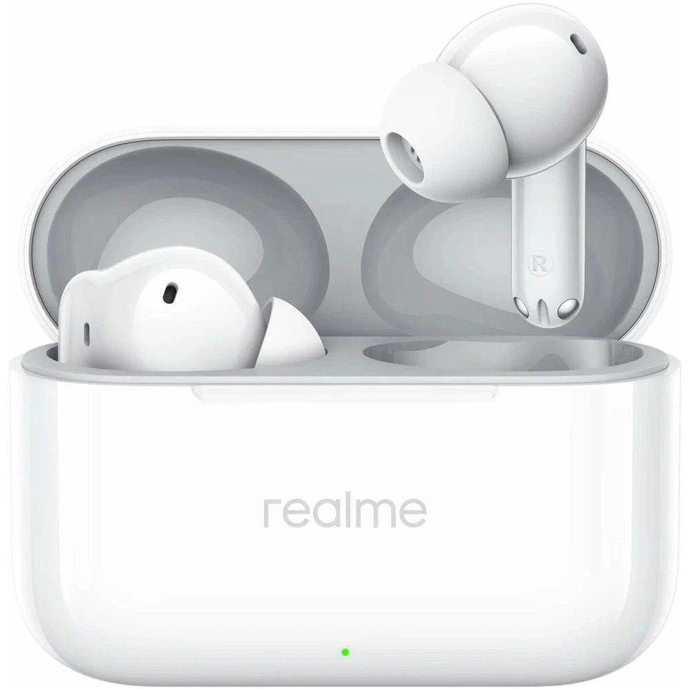 Навушники Realme Buds T200 Snowy White