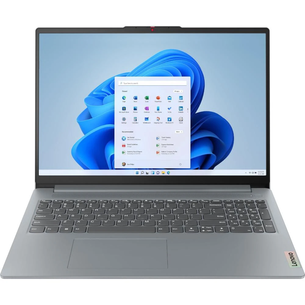 Ноутбук Lenovo ideapad Slim 3 15IRH8 Arctic Grey (83EM00KRRA) (UA)