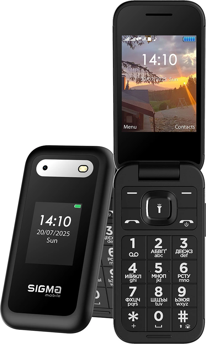 Мобильный телефон Sigma mobile X-style 281 CLIK Black (4827798151419) (UA)