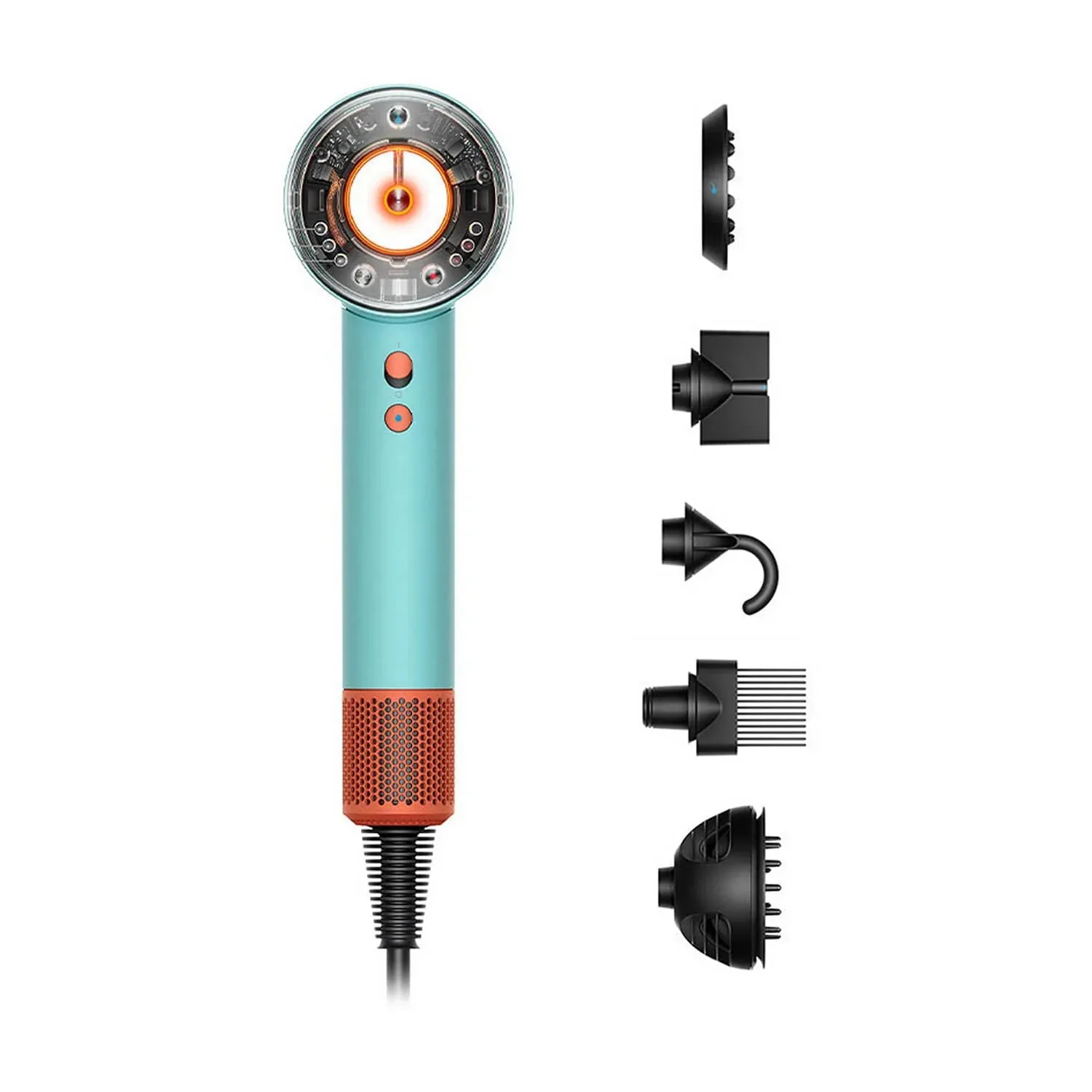 Фен Dyson Supersonic HD16 Nural Ceramic Patina/Topaz (515276-01) (UK)