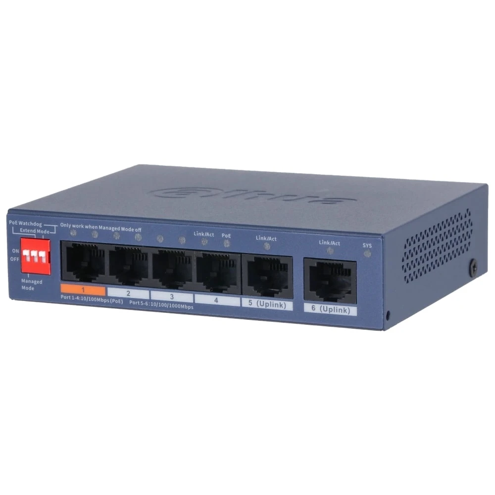 Dahua DH-CS4006-4ET2GT-60 PoE (UA)