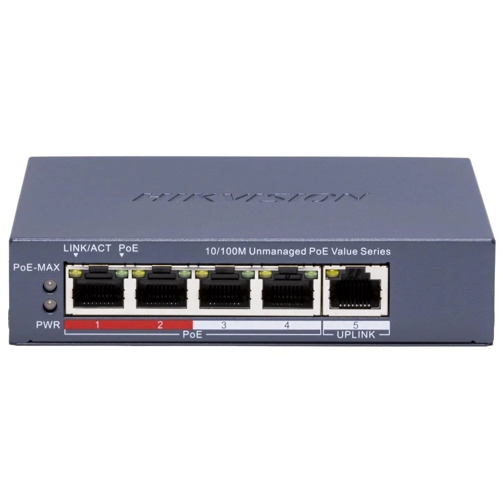 Hikvision DS-3E0105P-E/M(C) POE (UA)