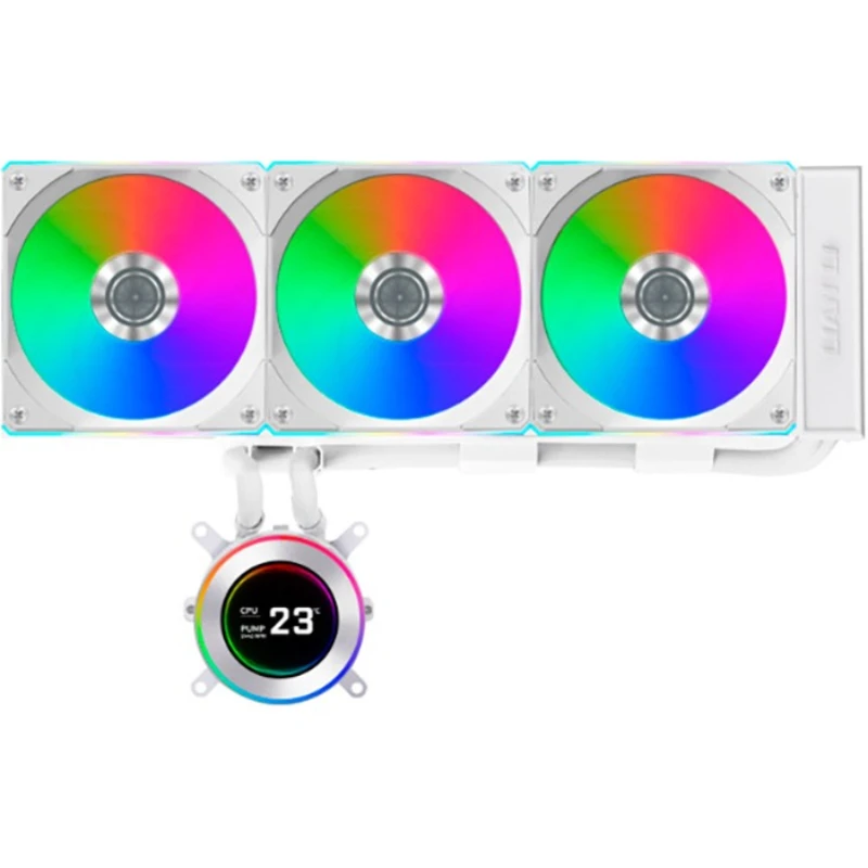 Система водяного охолодження Lian Li HydroShift II LCD-C 360CL White (G89.GHS2LCD36RW.00) (UA)