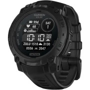 Смарт-годинники Garmin Instinct 3 45mm Tactical Solar Black з чорним силіконовим браслетом (010-02934-90) (UA)