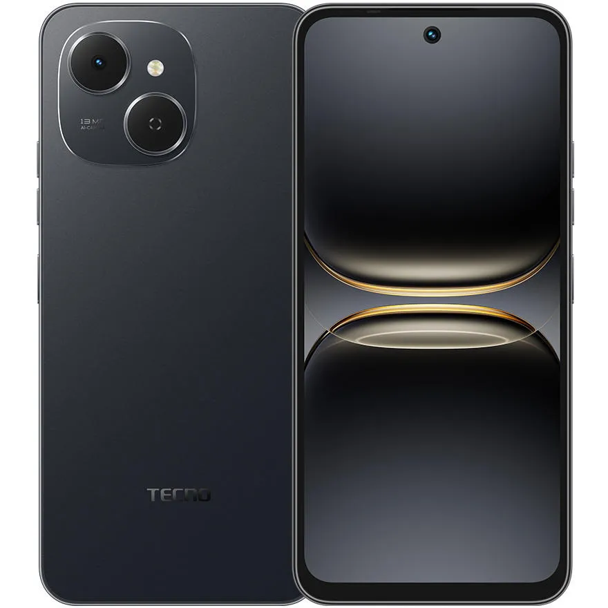 Мобільний телефон Tecno Spark 40C KM4k 4/128GB Ink Black (4894947092459) (UA)