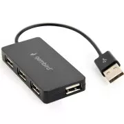 USB-хаб Gembird 4 порти Чорний (UHB-U2P4-04) (UA)