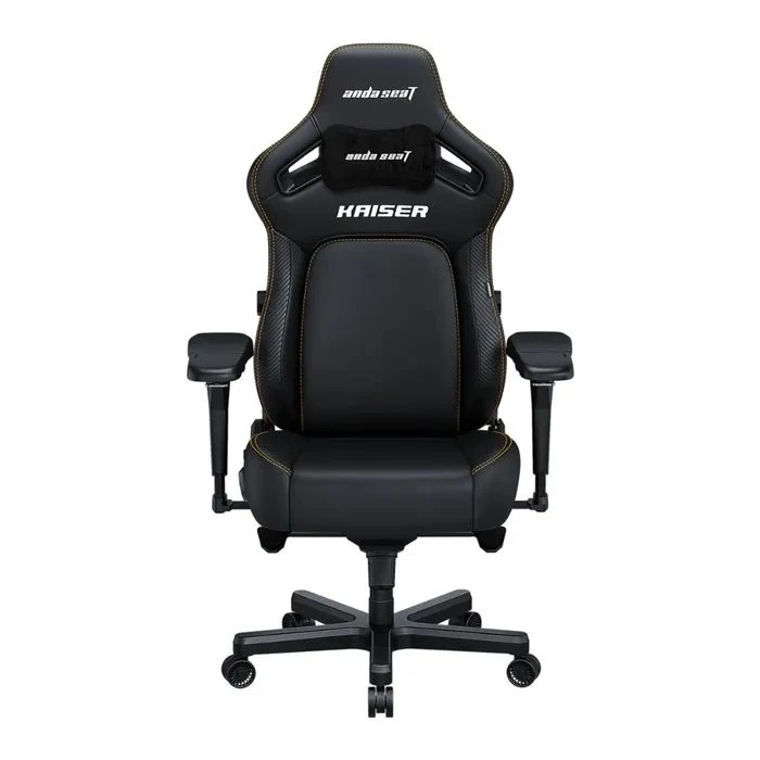 Ігрове крісло Anda Seat Kaiser 4 PVC Size L Black (AD12YDDC-L-20-B-PV/C) (UA)