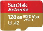 SanDisk 128 GB microSDXC UHS-I U3 V30 A2 Extreme (SDSQXAA-128G-GN6MA) (UA)
