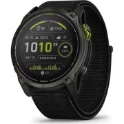 Смарт-часы Garmin Enduro 3, Crbn Gry DLC Ti w/Blk Sport Loop Band, GPS (010-02751-01) (UA)